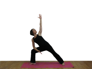 Side Angle Pose Beginner Yoga Course 6 Inhale to Side Angle Pose 300x225 Beginners Yoga Course